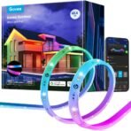 نشرة كوفي او شريط إضاءة من ماركة  Govee Outdoor Strip Light Pro الذكي المقاوم للماء بطول 65.6 قدمًا.