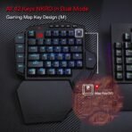 ⁦لوحة مفاتيح الألعاب Redragon K585 DITI الميكانيكية بيد واحدة⁩ - الصورة ⁦3⁩