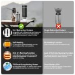 ⁦تصميم 3 في 1 متوافق مع كبسولات Nespresso وDolce Gusto والقهوة المطحونة.⁩ - الصورة ⁦4⁩