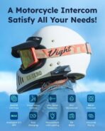 ⁦جهاز ASMAX S1 للاتصال الداخلي للدراجات النارية⁩ - الصورة ⁦5⁩