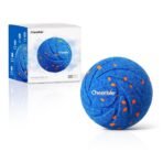 هذه لعبة تفاعلية للحيوانات الأليفة من نوع Cheerble Wicked Ball Air بلون أزرق.