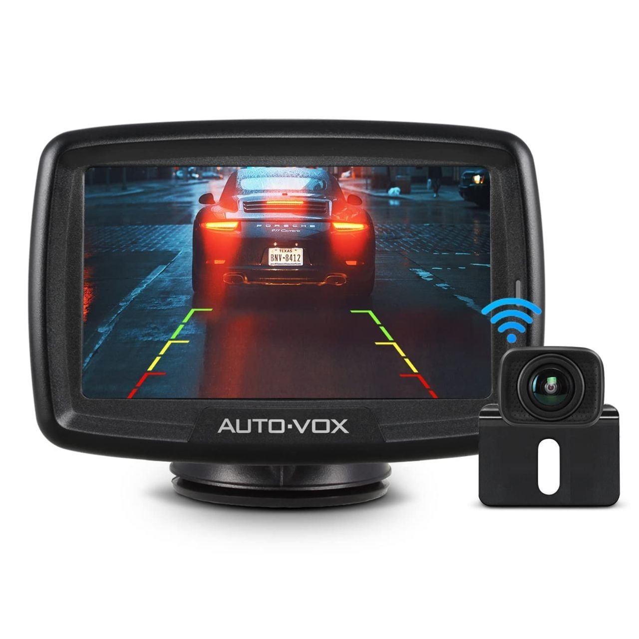 2026/06/1000219778.jpg هذه مجموعة كاميرا خلفية رقمية لاسلكية من طراز AUTO-VOX CS-2. - الصورة 1
