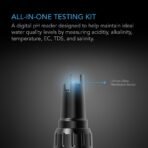 ⁦AC Infinity Hydroponic Meter PRO Kit، وهو جهاز قياس رقمي عالي الدقة لجودة المياه والمحاليل المغذية.⁩ - الصورة ⁦2⁩