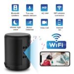 كاميرا المراقبة الذكية اللاسلكية Wi-Fi برؤية ليلية وتحكم عن بُعد
