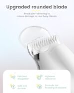 ⁦أداة BABMINI للعناية بالكلاب مع شاشة LED وتشذيب دقيق منخفض الضوضاء⁩ - الصورة ⁦5⁩