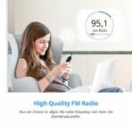 ⁦مشغل الموسيقى Victure M3 بتقنية Bluetooth وسعة 8GB للموسيقى والرياضة⁩ - الصورة ⁦5⁩