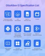 ⁦OTTOCAST OttoAibox I3 – صندوق CarPlay AI بنظام Android 13 مخصص لسيارات BMW⁩ - الصورة ⁦3⁩