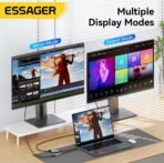 ⁦محول ESSAGER USB-C إلى HDMI 2.1 بدقة فائقة حتى 8K⁩ - الصورة ⁦6⁩