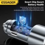 ⁦شاحن سيارة ESSAGER Super Flash Charge 89W – قوة وسرعة في تصميم فاخر⁩ - الصورة ⁦4⁩