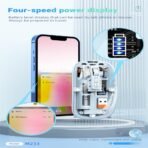 ⁦ماوس لاسلكي شفاف M233 من PixArt – أداء ثلاثي الأوضاع بدقة عالية⁩ - الصورة ⁦6⁩