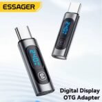 ⁦محول Essager USB-C 240W هو أداة ذكية تجمع بين الشحن السريع ونقل البيانات في قطعة صغيرة وعملية⁩ - الصورة ⁦2⁩