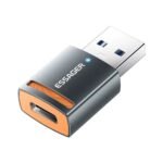محول OTG من Type-C (أنثى) إلى USB-A (ذكر) من شركة Essager، عملي وصغير الحجم
