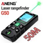 جهاز قياس المسافة بالليزر ANENG G50 – مدى 50 مترًا بدقة عالية