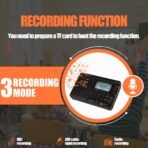 ⁦Retekess V115 – راديو رقمي متعدد الموجات مع تسجيل وتشغيل MP3⁩ - الصورة ⁦5⁩