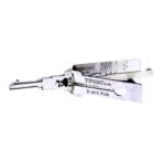 ⁦أداة “Lishi TOY43AT 2-in-1 Pick”، وهي تُستخدم لفتح أقفال السيارات وتشفير المفاتيح بطريقة احترافية، وخصوصاً لموديلات تويوتا ومشابهاتها⁩ - الصورة ⁦3⁩