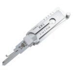 أداة Lishi KW1 الأصلية 2 في 1 مصممة خصيصًا لفتح وفك شيفرة أقفال Kwikset الابواب المنزلية ذات 5 دبابيس بسرعة ودقة