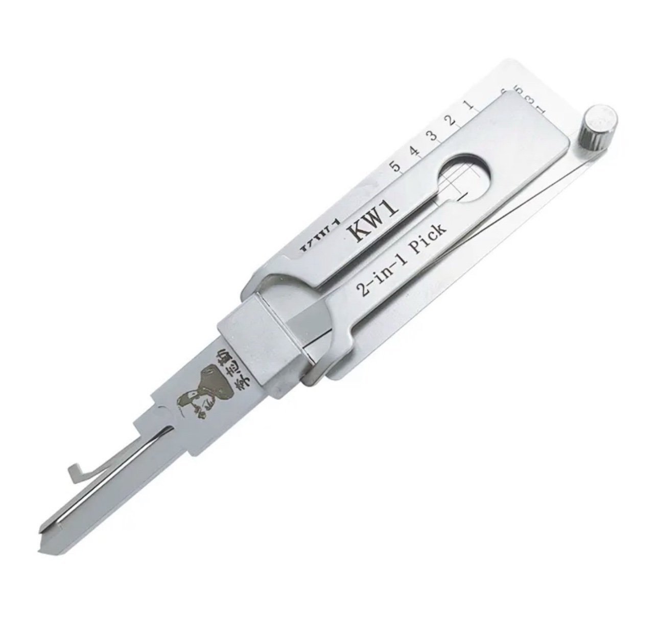 img_1987.jpeg أداة Lishi KW1 الأصلية 2 في 1 مصممة خصيصًا لفتح وفك شيفرة أقفال Kwikset الابواب المنزلية ذات 5 دبابيس بسرعة ودقة - الصورة 1