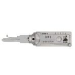 ⁦أداة Lishi KW1 الأصلية 2 في 1 مصممة خصيصًا لفتح وفك شيفرة أقفال Kwikset الابواب المنزلية ذات 5 دبابيس بسرعة ودقة⁩ - الصورة ⁦2⁩