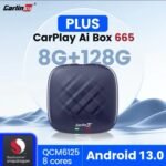 جهاز الكارلنكت Carlinkit CM6125لتحويل شاشة السيارة الاصلية الى نظام اندرويد بدون فتح او برمجة الشاشة فقط من خلال ربط الجهاز بمنفذ USB