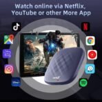 ⁦جهاز الكارلنكت Carlinkit CM6125لتحويل شاشة السيارة الاصلية الى نظام اندرويد بدون فتح او برمجة الشاشة فقط من خلال ربط الجهاز بمنفذ USB⁩ - الصورة ⁦3⁩