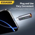 ⁦ولاعة Essager Type-C بتقنية سلك التنجستن – حل ذكي وآمن بدون شحن⁩ - الصورة ⁦3⁩