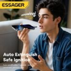 ⁦ولاعة Essager Type-C بتقنية سلك التنجستن – حل ذكي وآمن بدون شحن⁩ - الصورة ⁦5⁩