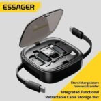 صندوق Essager متعدد الوظائف مع كيبل شحن سريع 60W – حل السفر الذكي لكل أجهزتك