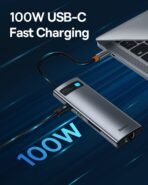 ⁦ادبتر محطة إرساء Baseus 8 في 1 USB-C – توسيع شامل مع HDMI 4K وPD 100W وإيثرنت جيجابت⁩ - الصورة ⁦6⁩