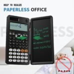 ⁦آلة حاسبة علمية ROATEE 991ES متعددة الوظائف مع لوح كتابة LCD⁩ - الصورة ⁦3⁩