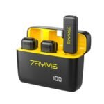 ميكروفون 7RYMS Rimo S1 – تسجيل لاسلكي بصوت احترافي
تصميم صغير وخفيف الوزن لسهولة الحمل والاستخدام.