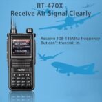 ⁦جهاز Radtel RT-470X – راديو لاسلكي متعدد النطاقات بأداء متطور⁩ - الصورة ⁦4⁩