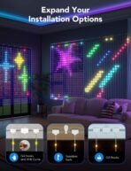 ⁦ستارة الإضاءة الذكية Govee Curtain Lights – إبداع وإضاءة بلا حدود⁩ - الصورة ⁦3⁩