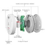 ⁦مجموعة كواشف الدخان X-Sense (5 قطع) – حماية موثوقة تدوم لسنوات .⁩ - الصورة ⁦4⁩
