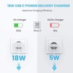 ⁦شاحن UGREEN 20W USB-C – شحن سريع وآمن⁩ - الصورة ⁦6⁩
