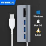 ⁦موزع Anmck USB-C – توسعة ذكية لمنافذ جهازك⁩ - الصورة ⁦6⁩