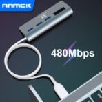 ⁦موزع Anmck USB-C – توسعة ذكية لمنافذ جهازك⁩ - الصورة ⁦4⁩