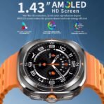 ⁦الساعة الذكية Z7 Ultra – شاشة AMOLED ومكالمات عبر البلوتوث⁩ - الصورة ⁦2⁩