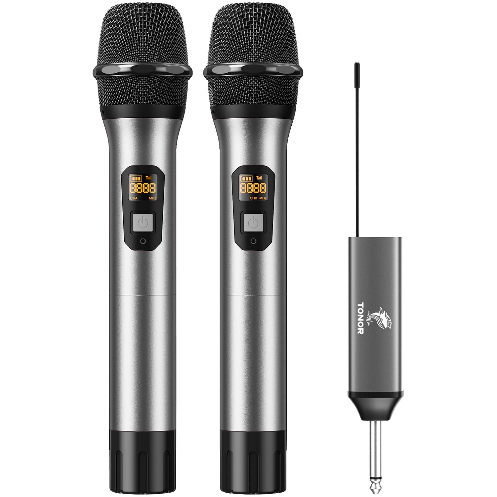 img_3563 ميكروفون TONOR TW-630 اللاسلكي – أداء احترافي وصوت واضح - الصورة 1