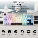 كيبورد Epomaker x AULA F75 – تجربة ميكانيكية احترافية