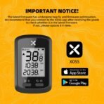 ⁦كمبيوتر الدراجة XOSS G+ – تتبع احترافي لكل رحلة⁩ - الصورة ⁦2⁩