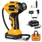 منفاخ إطارات يعمل بالشحن والجداحة من ماركة Worksite 20V