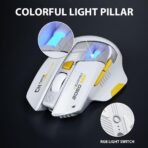 ⁦ماوس inphic® A9 Explorer لاسلكي بتقنية بلوتوث و2.4 جيجا هرتز⁩ - الصورة ⁦4⁩