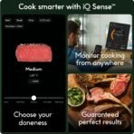 ⁦مقياس حرارة اللحوم الذكي CHEF iQ Sense من CHEF iQ Sense – مراقبة دقيقة للطهي عن بُعد بمسبارين لاسلكيين⁩ - الصورة ⁦4⁩