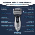 ⁦OWN HARMONY CR900 جهاز العناية بالقدم – توافق مثالي ونعومة احترافية⁩ - الصورة ⁦4⁩