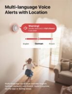 ⁦X-SENSE كاشف الدخان الذكي Wi-Fi – اتصال مباشر وتحكم فوري عبر التطبيق⁩ - الصورة ⁦5⁩
