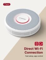 ⁦X-SENSE كاشف الدخان الذكي Wi-Fi – اتصال مباشر وتحكم فوري عبر التطبيق⁩ - الصورة ⁦4⁩