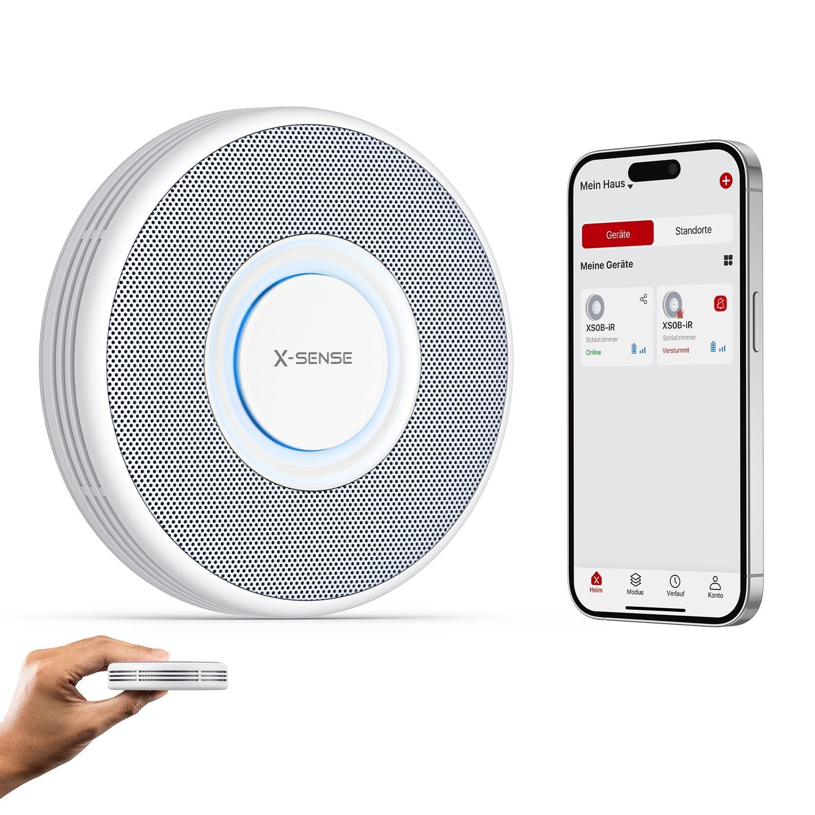img_3914.jpeg X-SENSE كاشف الدخان الذكي Wi-Fi – اتصال مباشر وتحكم فوري عبر التطبيق - الصورة 1