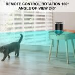 ⁦كاميرا مراقبة داخلية 1080P بزاوية واسعة 240° مع مكبر صوت بلوتوث وكشف حركة ذكي – دعم WiFi ثنائي النطاق 2.4/5GHz⁩ - الصورة ⁦4⁩