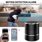 ⁦كاميرا مراقبة داخلية 1080P بزاوية واسعة 240° مع مكبر صوت بلوتوث وكشف حركة ذكي – دعم WiFi ثنائي النطاق 2.4/5GHz⁩ - الصورة ⁦5⁩