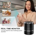 ⁦كاميرا مراقبة داخلية 1080P بزاوية واسعة 240° مع مكبر صوت بلوتوث وكشف حركة ذكي – دعم WiFi ثنائي النطاق 2.4/5GHz⁩ - الصورة ⁦6⁩